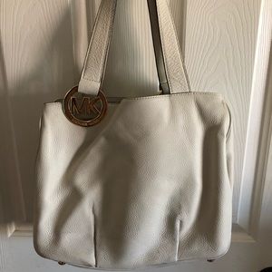 Leather Michael Kors shoulder bag